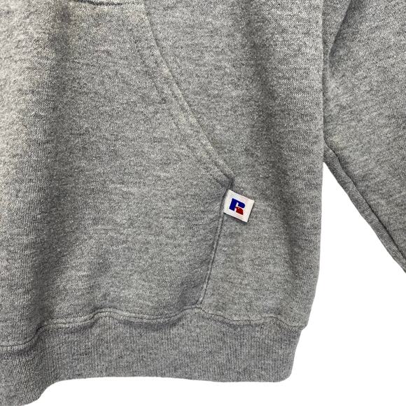 Vintage PRINCETON Hoodie Russel Athletic Youth M Gray Preppy Ivy League Tigers - Picture 3 of 7